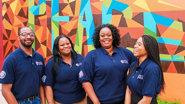 Team members from AmeriCorps VISTA