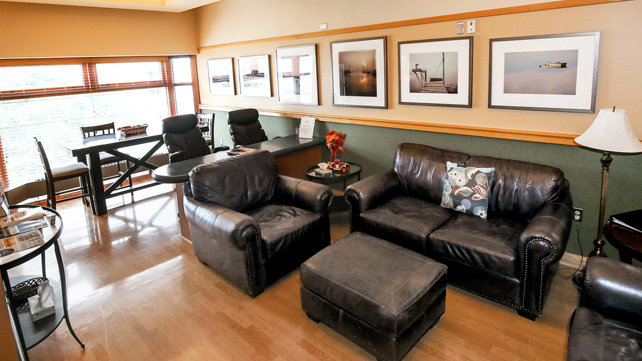 Sitting room in Ronald Mcdonald family room