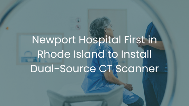 New CT Scanner at Newport Hospital
