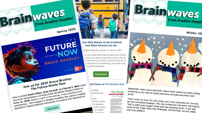 Bradley Hospital enewsletter - Brainwaves