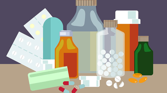 PTC pain medication graphics