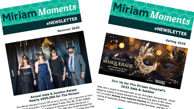 Miriam Moments enewsletter
