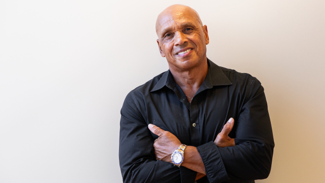 Peter "PJ" Newman, a certified community health worker with the Community Health Institute