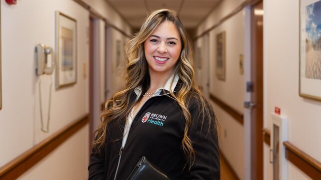 Sarah Conti, social worker at Brown University Health Cancer Institute