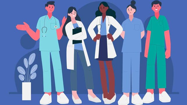 Illustration of care team