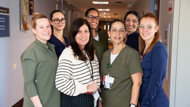 Staff at Saint Anne's Hospital