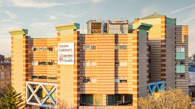 The exterior of Hasbro Children's, in Providence, RI