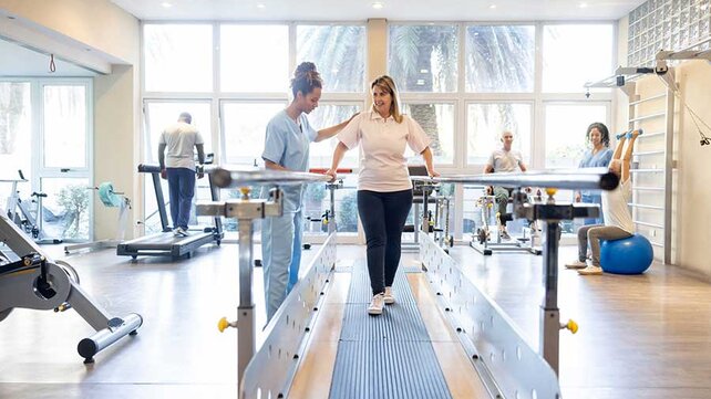 Physical therapy department