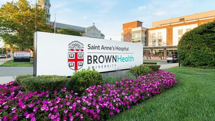 Saint Anne's Hospital sign